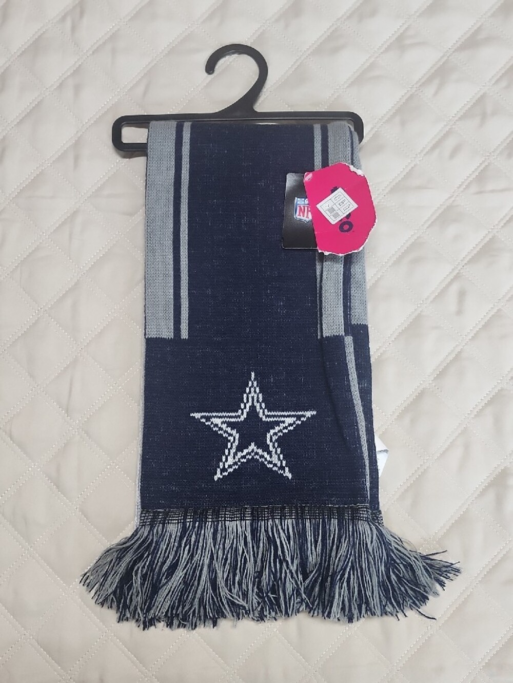 FOCO Forever Collectibles Navy & Light Dallas Cowboys Knit Scarf